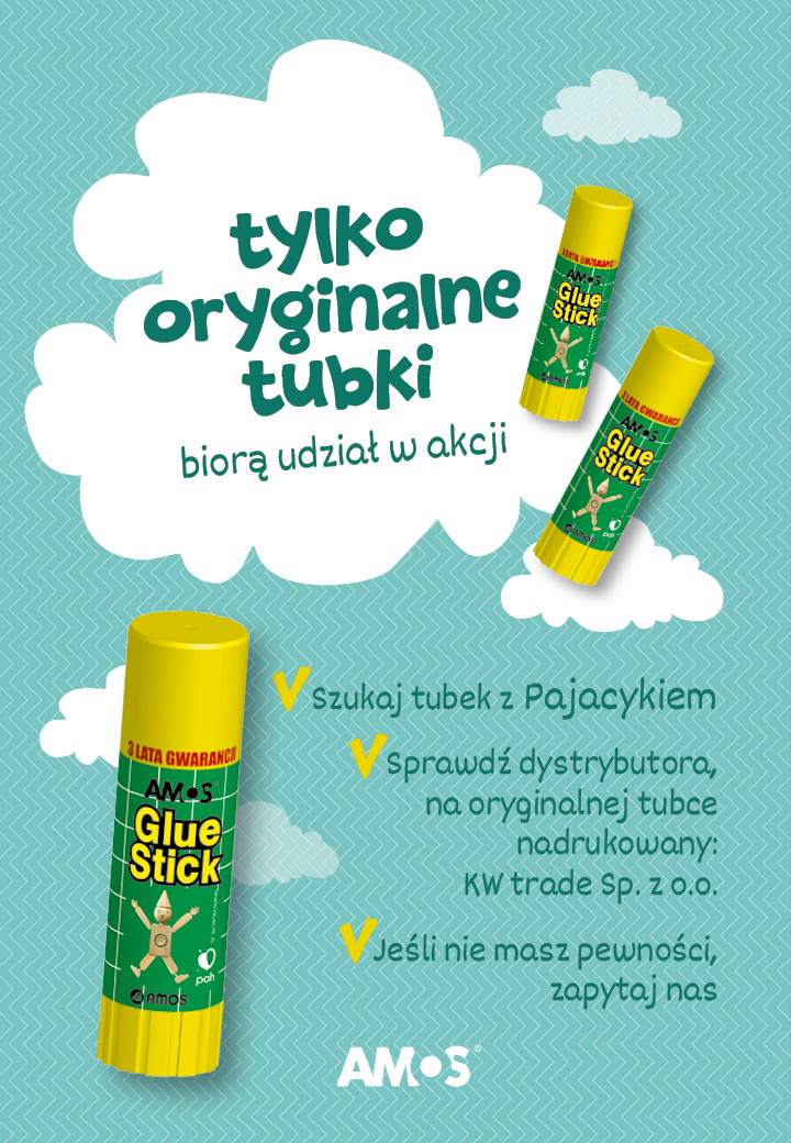 AMOS - sprawdź oznaczenia na tubkach